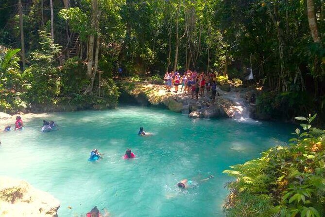 Blue Hole Falls with Horseback Ride Adventure from Montego Bay - Key Points