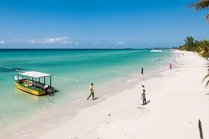 Blue Hole Mineral Spring, Ricks Cafe, 7 Mile Beach and Shopping Private Tour - What Makes This Tour Stand Out?