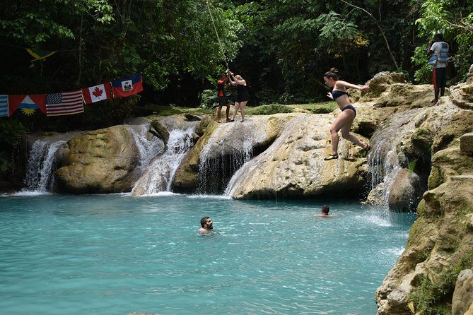 Blue Hole plus Secret Falls and Dunns River Falls Combo from Falmouth Hotels - A Practical Overview of the Tour Experience