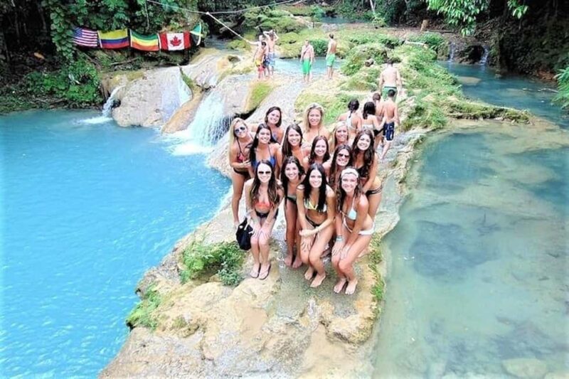 Blue Hole, Secret Falls, and Dunn's River Falls Combo Day-Tr - Key Points