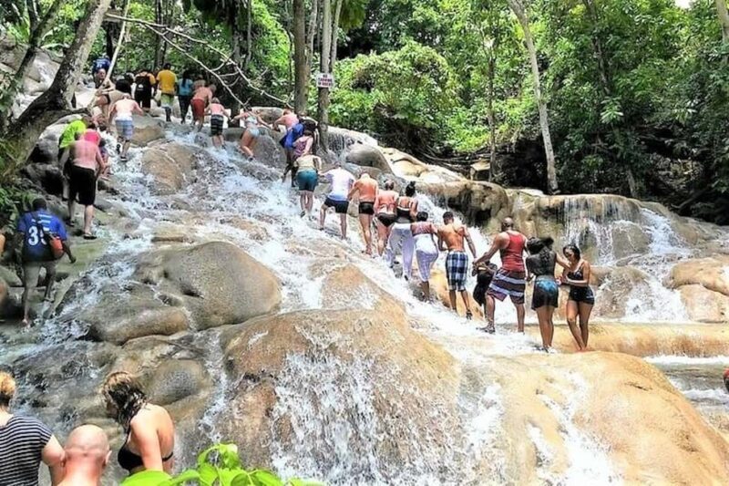Blue Hole, Secret Falls, and Dunn's River Falls Combo Day-Tr - The Journey Begins: Comfort and Convenience