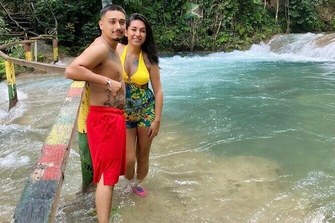 Blue Hole, Secret Falls & River Rapids Tubing from Montego Bay - Key Points