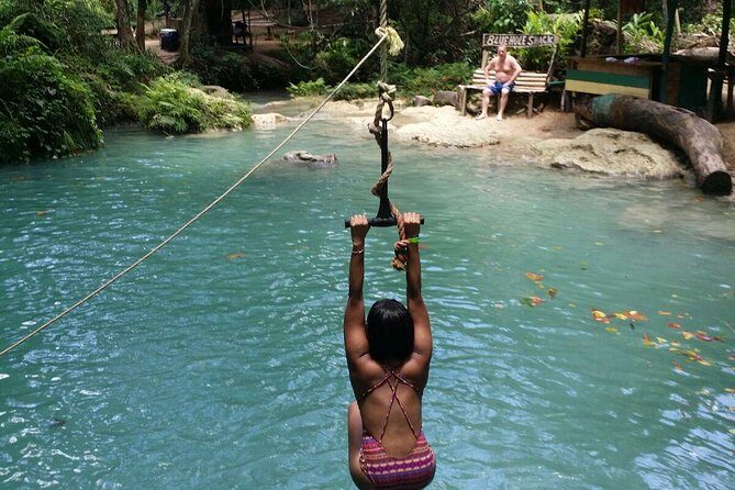 Blue Hole Waterfall & Beach Break Shore Excursion from Port of Falmouth - FAQ