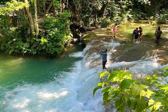 Blue Hole Waterfalls and Bamboo Rafting with Transportation - Who Will Love This Tour?