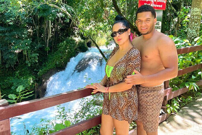 Blue Hole Waterfalls and Bamboo Rafting with Transportation - The Sum Up