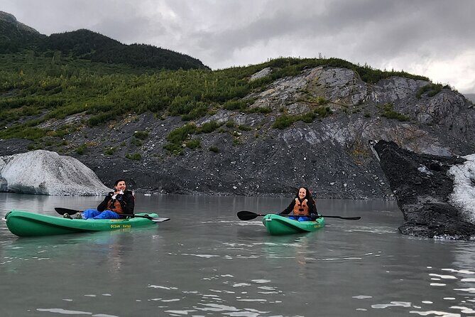 Blue Ice Kayaking Adventure at Spencer Glacier - An Adventure with a Purpose: Exploring Spencer Glacier