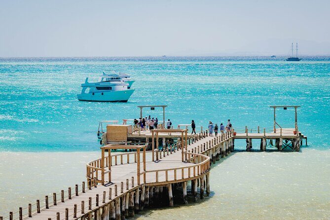 Boat Trip Orange Bay Island with 2 Snorkeling Stops in Hurghada - FAQ