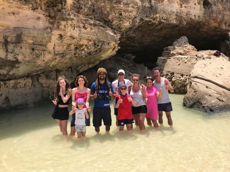 Boavista: 4x4 Island Tour, Santa Monica, Dune, Caves & Lunch - Hidden Caves at Varandinha Beach