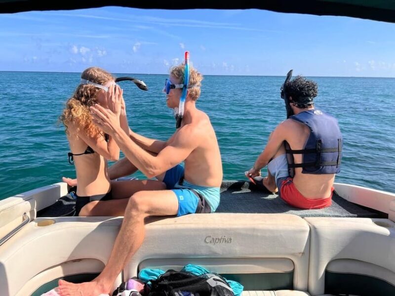 Boca Raton: 23ft Boat Tour with Snorkeling/Tubing/Island - FAQs