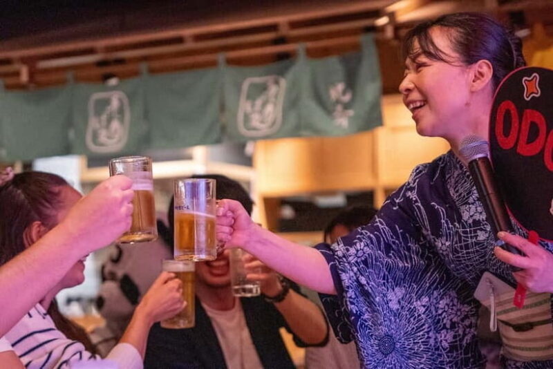 Bon Dance IZAKAYA in Shinjuku, Tokyo - Key Points