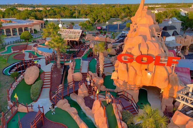 Bonanza Golf Entry Ticket in Orlando - An Authentic Look at the Mini-Golf Adventure