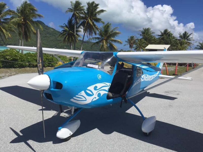 Bora-Bora 30 minutes private flight in light aircraft - The Visual Highlights