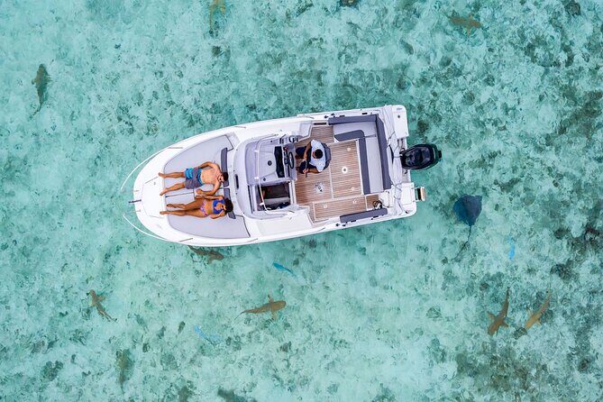 Bora Bora adventure Private Combo Jet Ski and Eco Sharks Snorkel - Key Points
