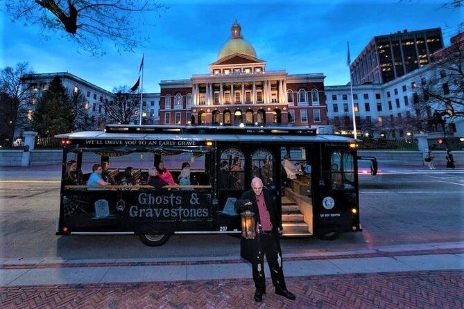 Boston Ghosts and Gravestones Trolley Tour - Key Points