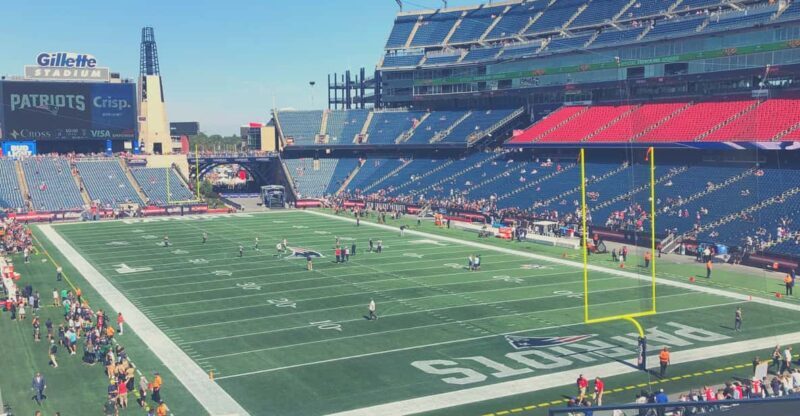 Boston: New England Patriots Football Game Ticket - The Seating and Views
