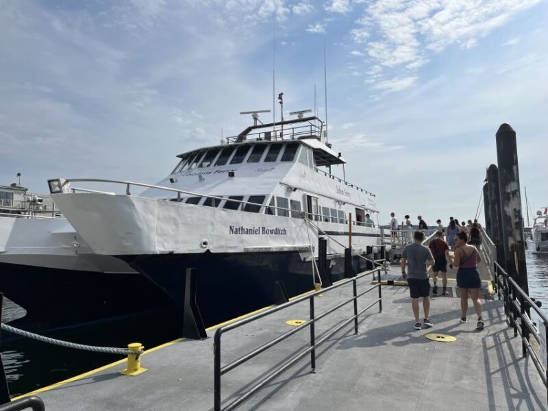 Boston: Salem by Boat  Witch Trials & Walking Tour - From Boston to Salem: The Scenic boat ride