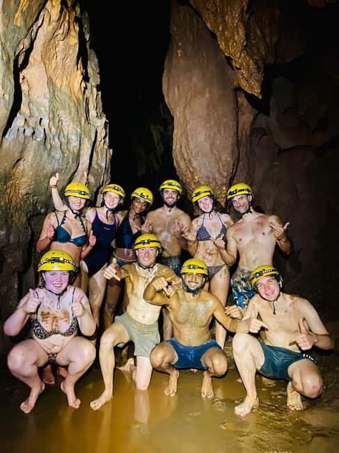 Botanic Garden Jungle Trek & Zipline Adventure Dark Cave - Key Points