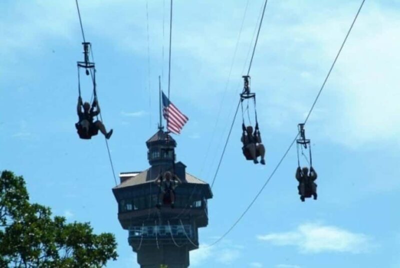 Branson: Vigilante Extreme Ziprider Experience - Key Points