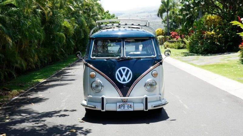 Brewery and Beach cruise in a Vintage VW Bus - An Authentic Maui Experience with a Vintage Twist