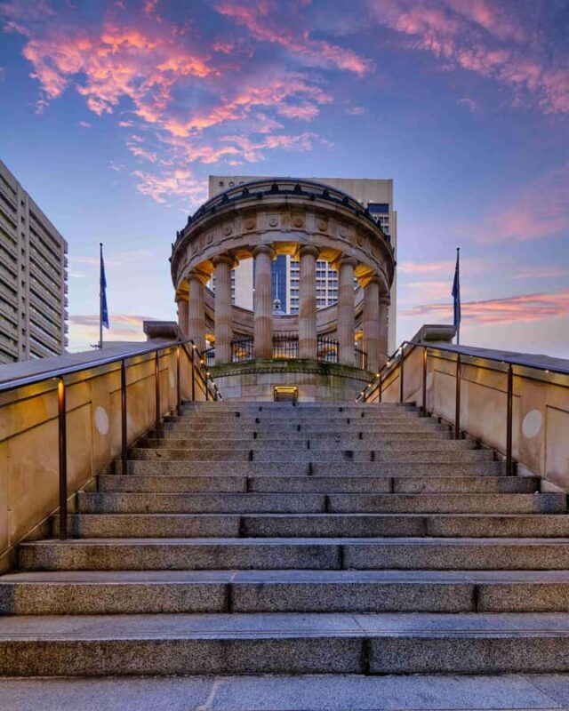 Brisbane at War Walking Tour - Key Points