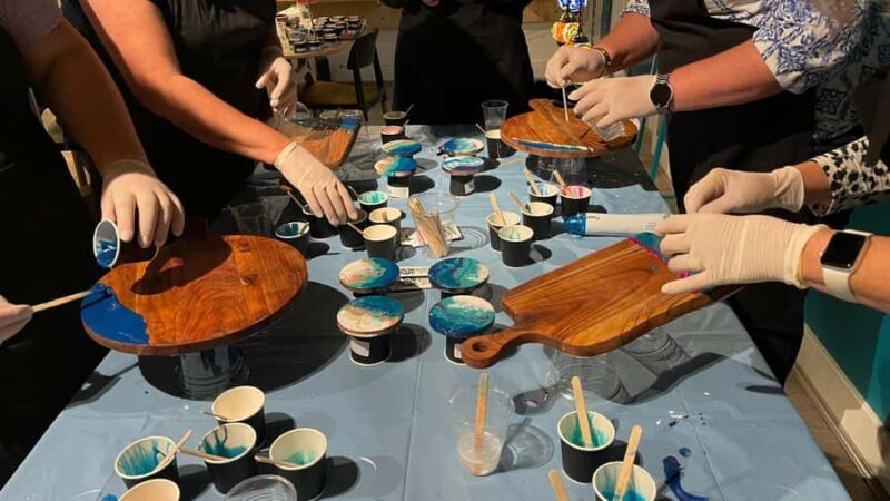 Brisbane: Resin Art Classes - Cheeseboards & Coasters - Who Will Enjoy This?