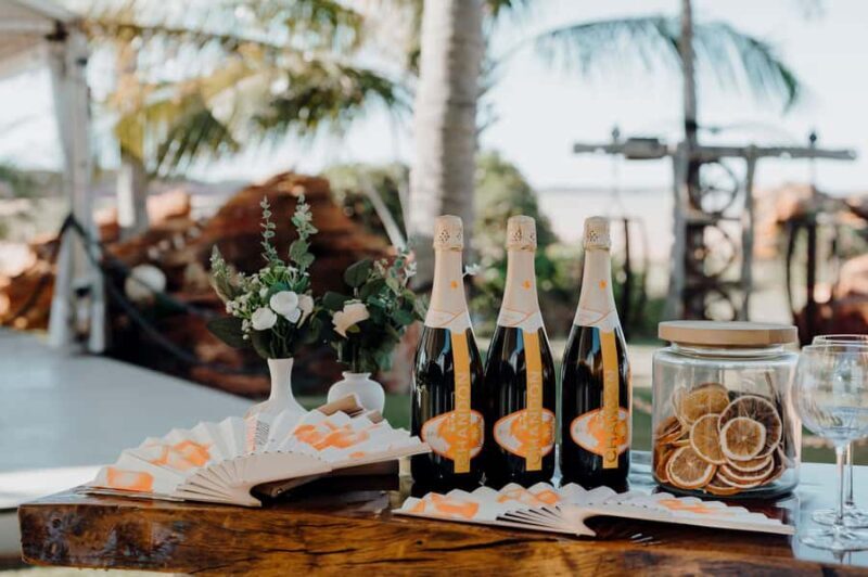Broome: Boab and Myrtle Chandon High Tea with Transfers - The Chandon Tasting Flight