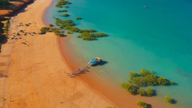 BROOME: DINOSAUR ADVENTURE CRUISE - With Tapas and Cocktail - A Day in Broome’s Coastal Wonderland