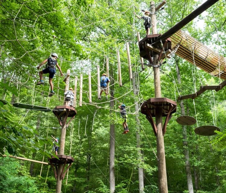 Bryson City: Zip Line Adventure Park Pass with Gear - An Introduction to the Bryson City Zip Line Adventure Park