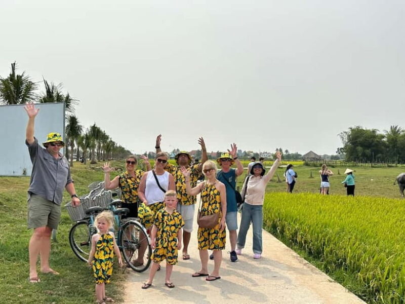 BUFFALO RIDING -BASKET BOAT & BIKE TOUR-HOI AN - Key Points
