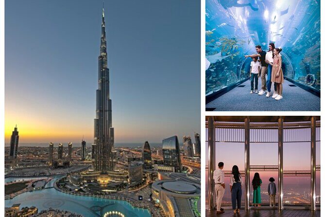 Burj Khalifa At the Top & Dubai Aquarium Combo Entrance Tickets - The Overview: What You Can Expect