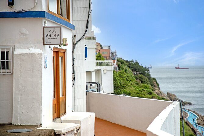 Busan Coastal Charm & Culture: Gamcheon Village & opt Sky Capsule - Huinnyeoul Culture Village — Artistic Charm on the Cliffs