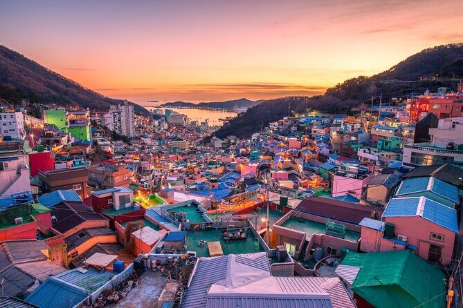 Busan Coastal Charm & Culture: Gamcheon Village & opt Sky Capsule - Gamcheon Culture Village — The "Machu Picchu of Busan"