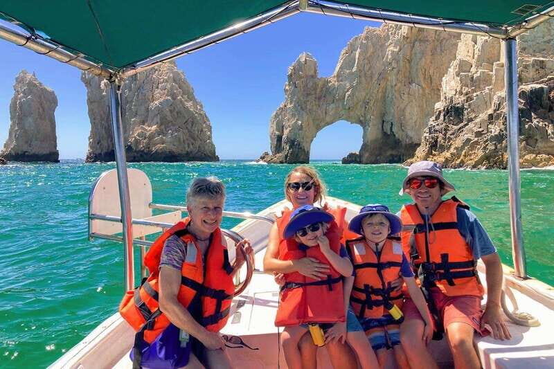 Cabo Glass-Bottom Boat Arch, Marine Life & Scenic Views - Key Points