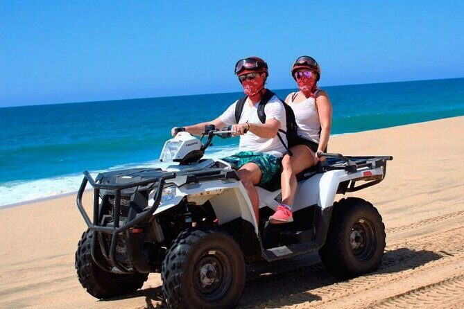Cabos Best ATV Tour Desert, Beach Ride & Tequila Tasting - Key Points