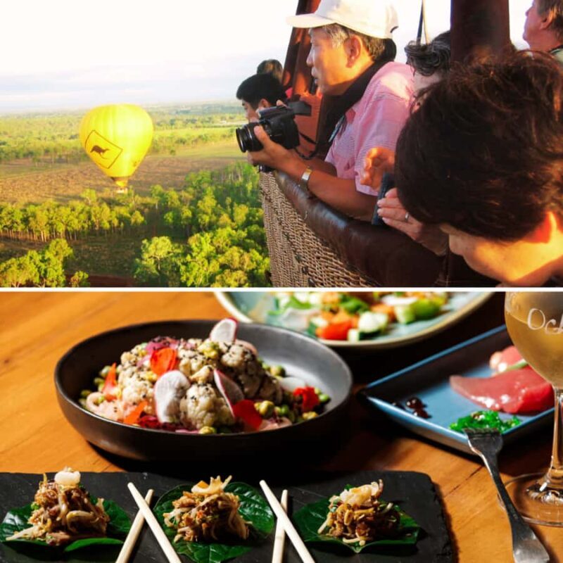 Cairns: Hot Air Balloon Flight & 3-Course Lunch - Key Points