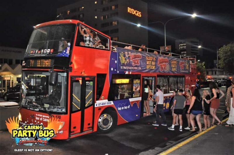 Cairns: Ultimate Party Bus with drinks included - What to Expect from the Cairns Party Bus Experience