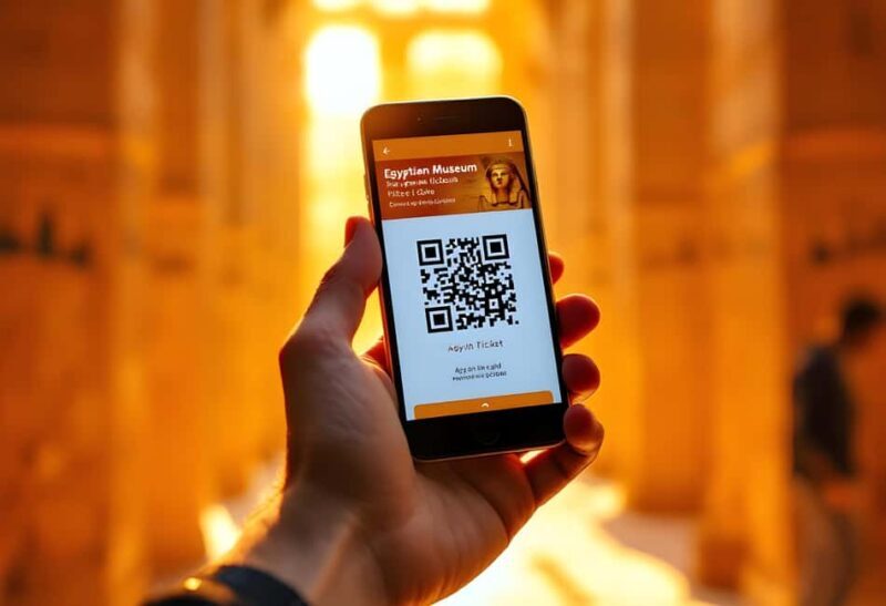 Cairo: Egyptian Museum of Antiquities online QR Ticket - Booking and Ticketing Process
