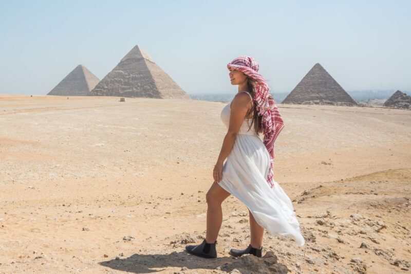 Cairo: Female-Guided Pyramids, Bazaar, and Museum Tour - Exploring the Itinerary in Detail