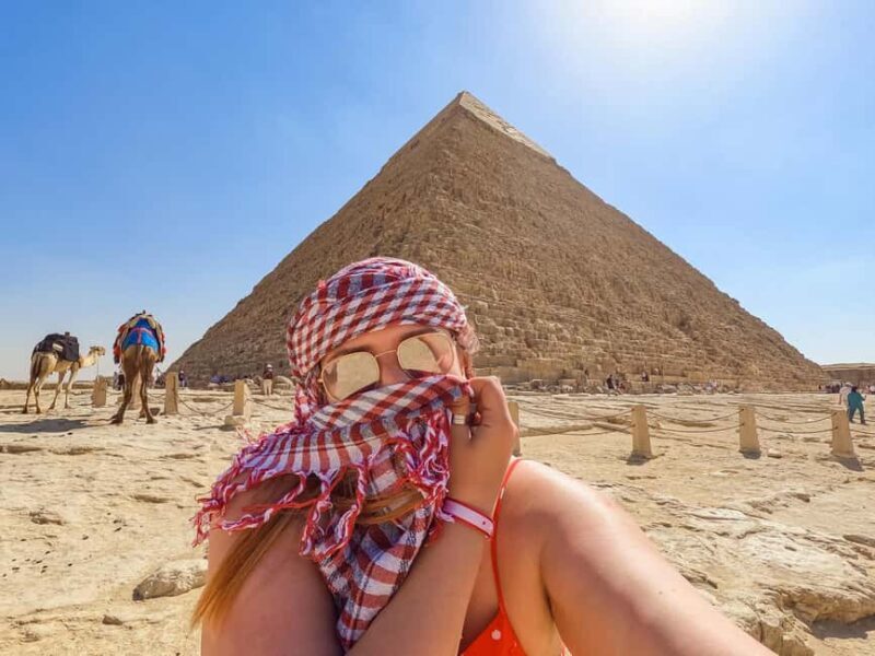 Cairo: Giza Pyramids, Museum & Bazaar Tour with Lunch - Key Points