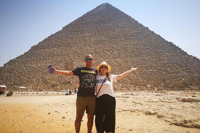 Cairo : Giza pyramids Sphinx Pyramid Inside & Professional Camera - Frequently Asked Questions