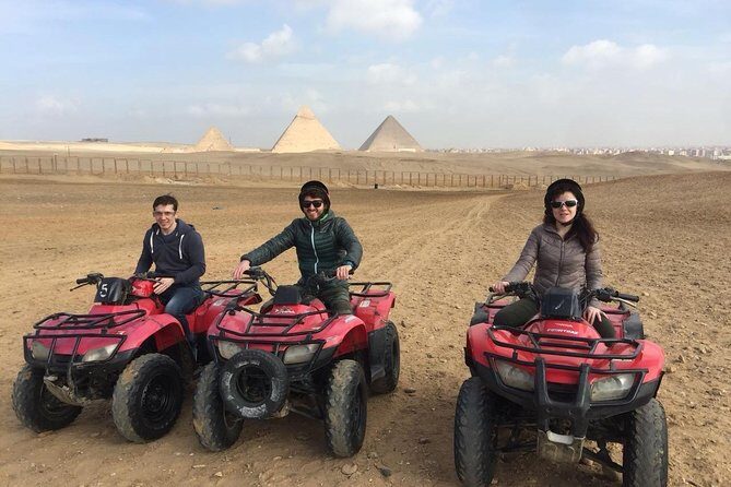 Cairo: Giza Pyramids Tour with Quad Bike Safari & Camel Ride - Exploring the Giza Pyramids: What to Expect