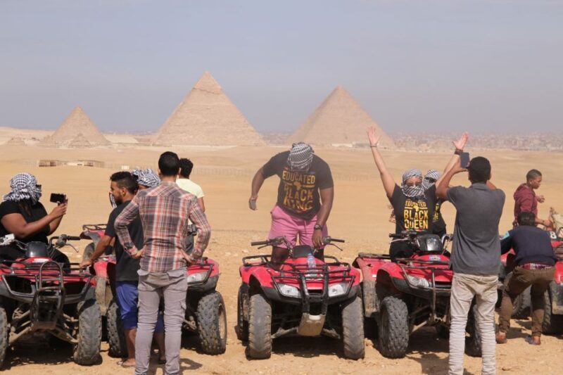 Cairo: Giza Pyramids Tour with Quad Bike Safari & Camel Ride - Reviews and Authentic Experiences