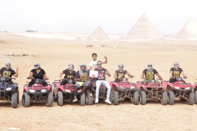 Cairo: Giza Pyramids Tour with Quad Bike Safari & Camel Ride - FAQ