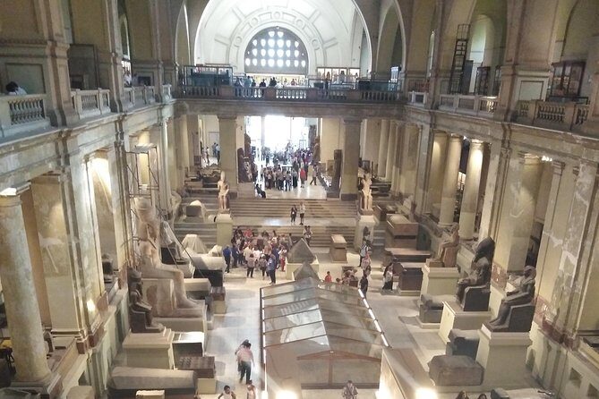 Cairo in a Day Tour (Pyramids , Sphinx, Egyptian Museum )2025 - Authentic Egyptian Food Experience