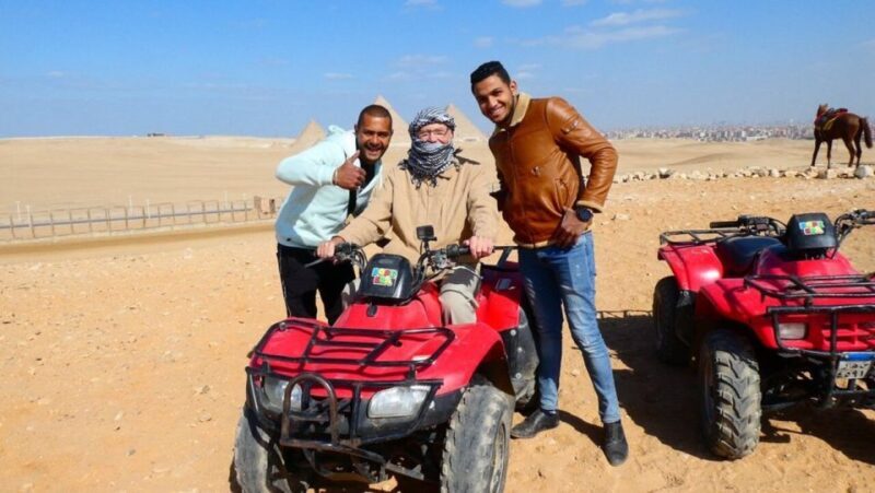 Cairo: Private Quad Bike Desert Tour with Pyramids & Sunset - The Sum Up