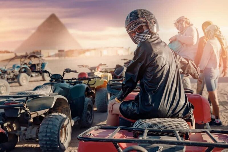 Cairo: Quad Bike Adventure at Giza Pyramids W/ Camel Ride - Key Points
