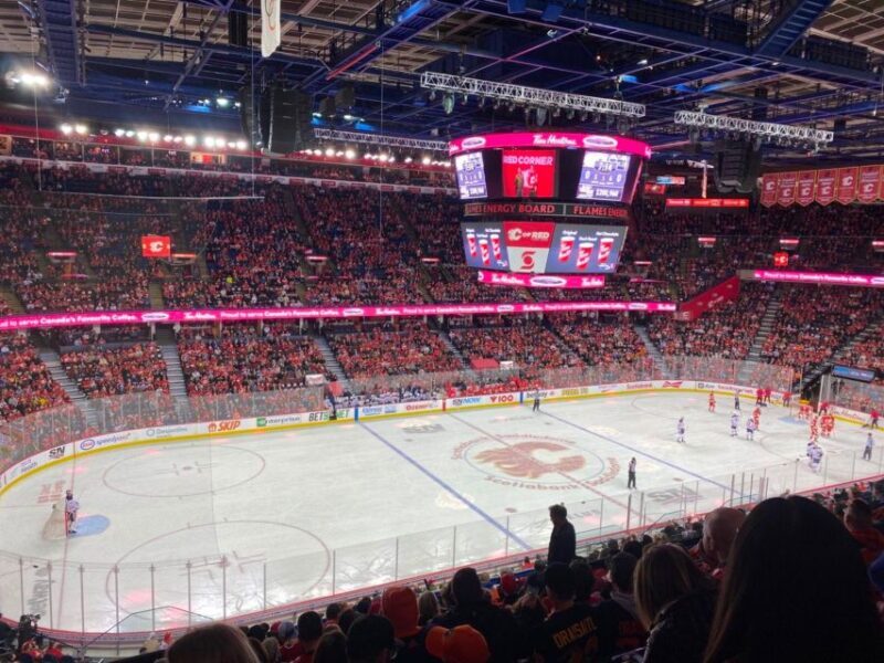 Calgary: Calgary Flames Ice Hockey Game Ticket - A Closer Look at the Calgary Flames Ice Hockey Game Ticket