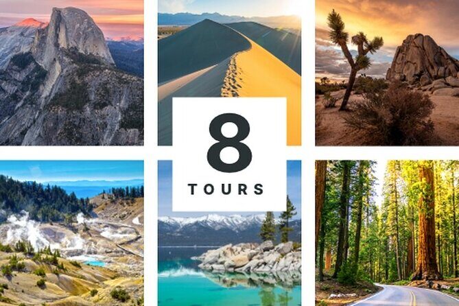 California Adventure Bundle: 8 Self-Guided Audio Tours - Key Points