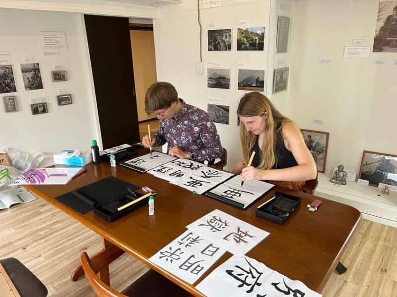 Calligraphy Class for Beginners in a Century-old House - An Authentic Cultural Encounter in Beppu