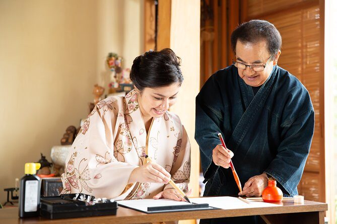 Calligraphy experience with simple kimono in Okinawa - Frequently Asked Questions